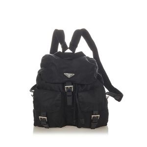 Prada Tessuto Drawstring Backpack